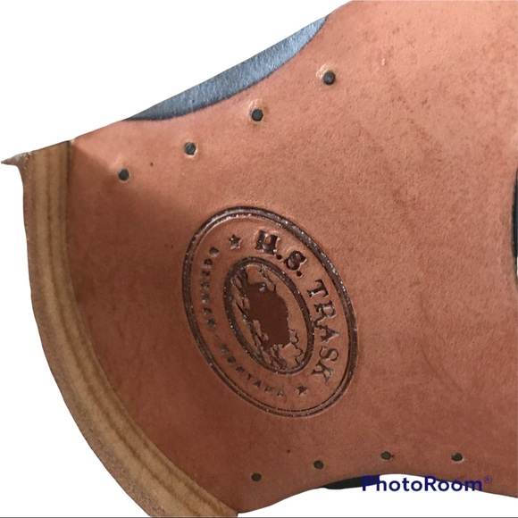 HS Trask Brown Leather Dublin Boots - Picture 8 of 9